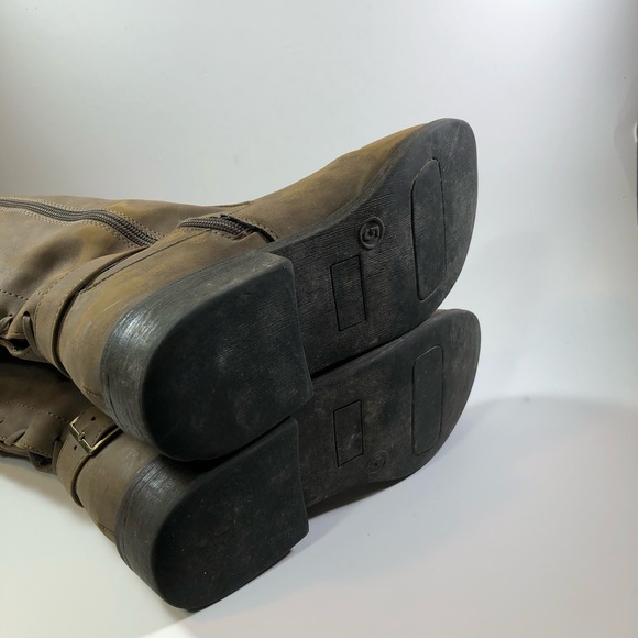 SO 2017 Carla brown tall Riding boots Girls size 5 - Picture 5 of 8